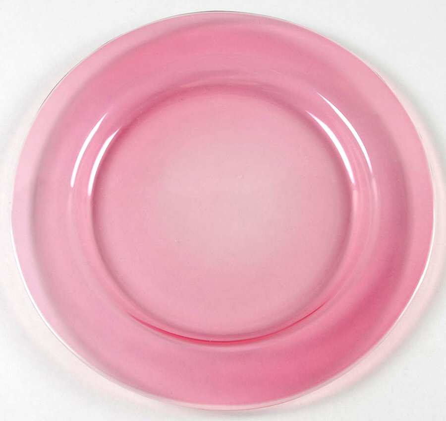 Stuart Pink (Rose) Luncheon Plate by Theresienthal-1