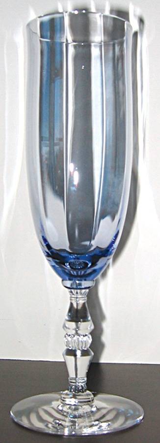 15033 Twilight Blue (clear Stem & Foot) Parfait by Tiffin-Franciscan-1