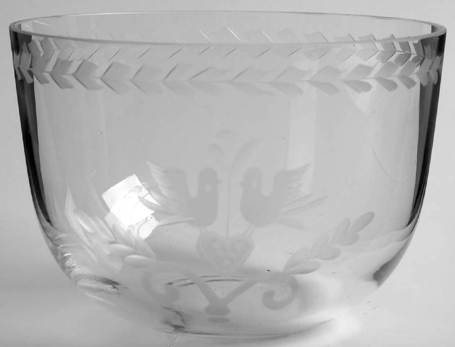 Lovebird 5" Individual Salad Bowl by Tiffany-1