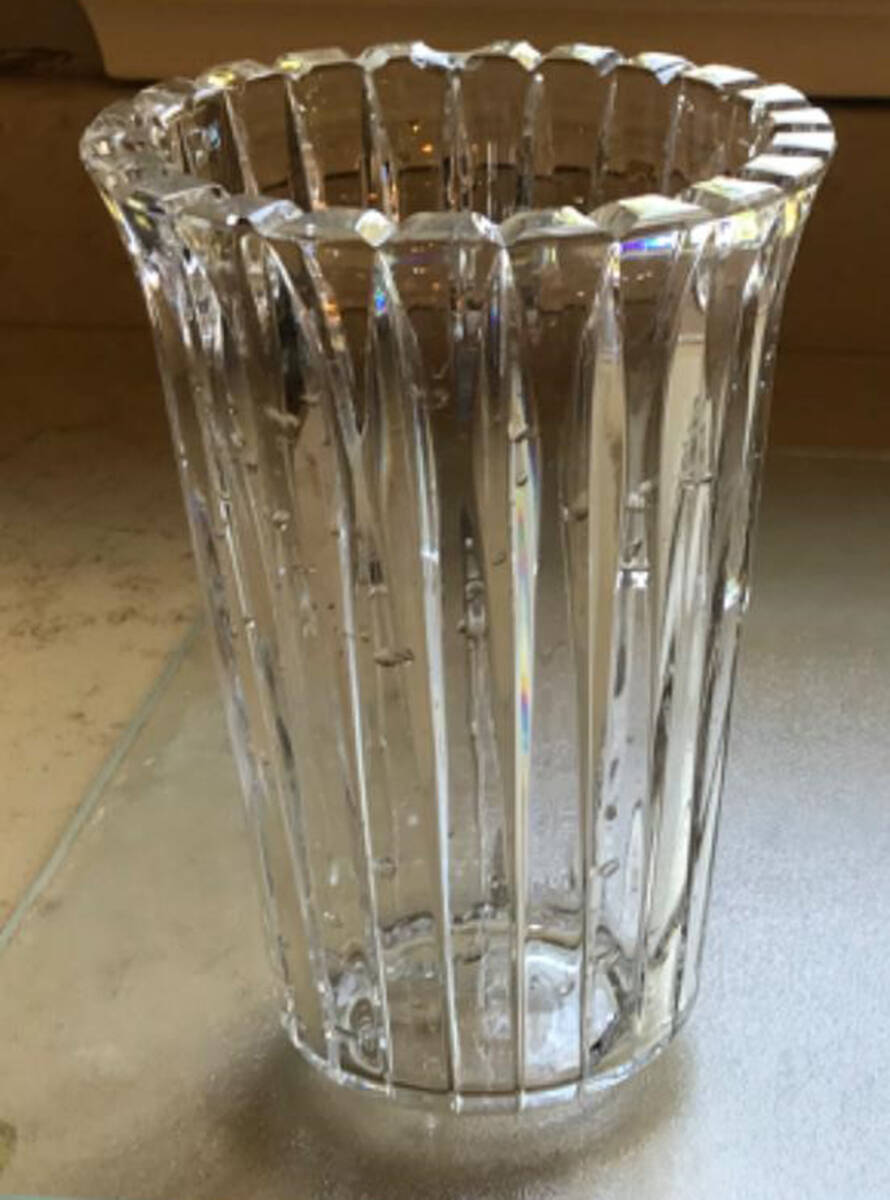 Vertical 8" Flower Vase by Tiffany-1