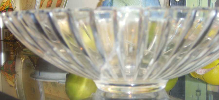 Vertical 12" Shallow Round Bowl by Tiffany-1