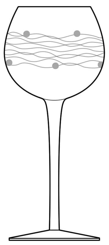 Swirl Etched Wine Glass by Tag Ltd-1