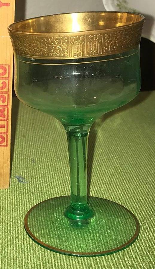 Valencia Green (Stem 14188) Liquor Cocktail by Tiffin-Franciscan-1