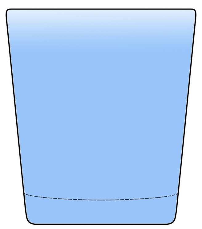 Tapered Blue Double Old Fashioned by Tag Ltd-1