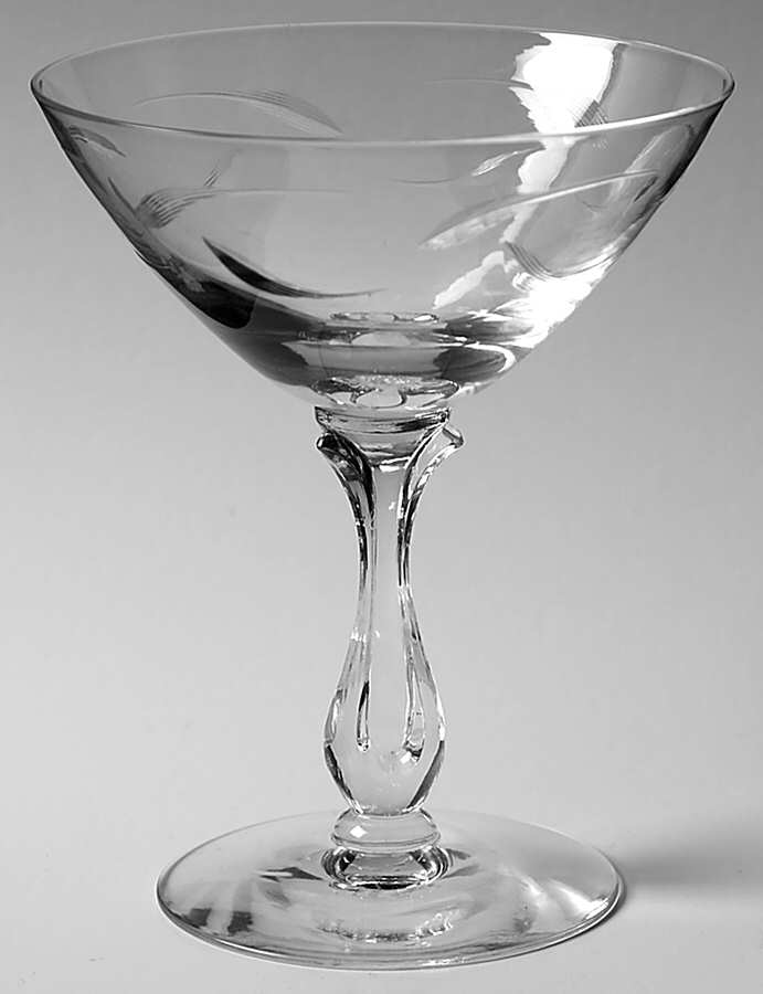 17660-2 Champagne/Tall Sherbet by Tiffin-Franciscan-1