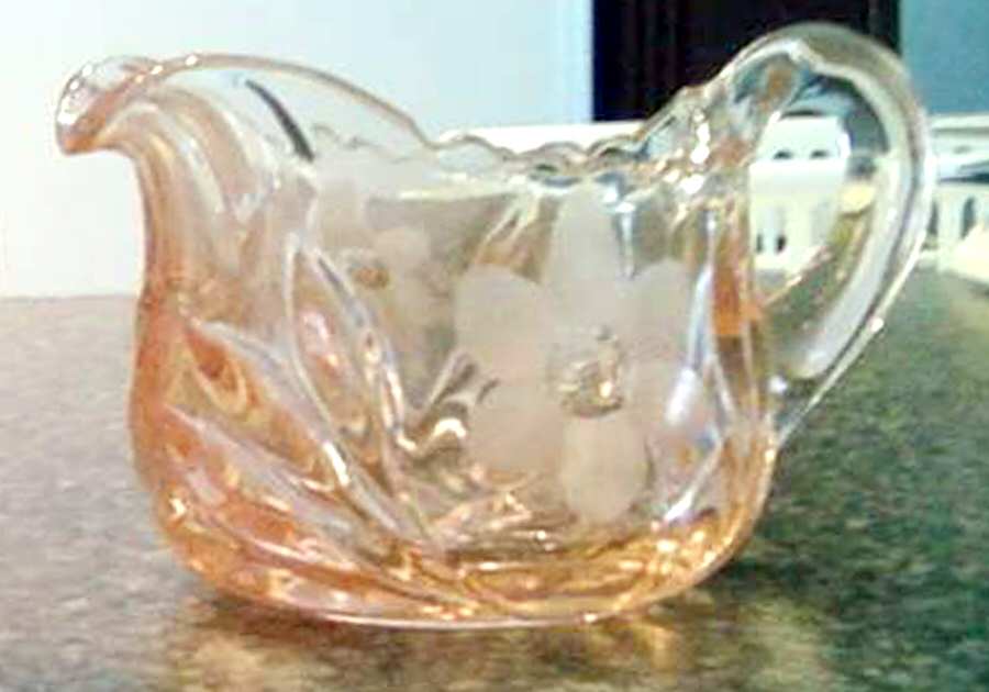 Cut 83 Pink Creamer by Tiffin-Franciscan-1