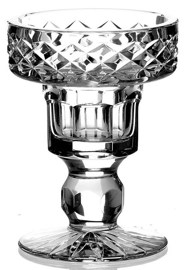 Fintona 3" Single Light Candlestick by Tyrone Crystal-1