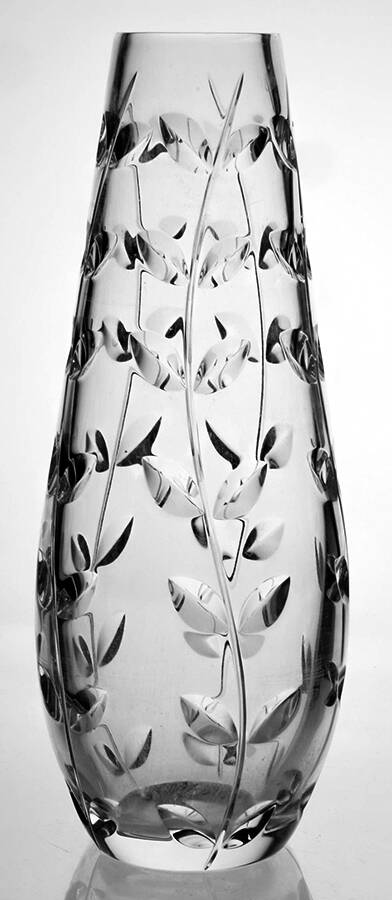 Floral Vine 11" Flower Vase by Tiffany-1