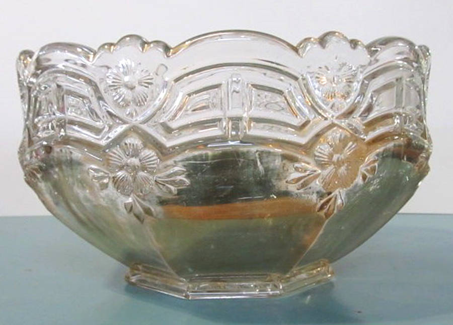 Athenia Gold Large Fruit Bowl by Tiffin-Franciscan-1