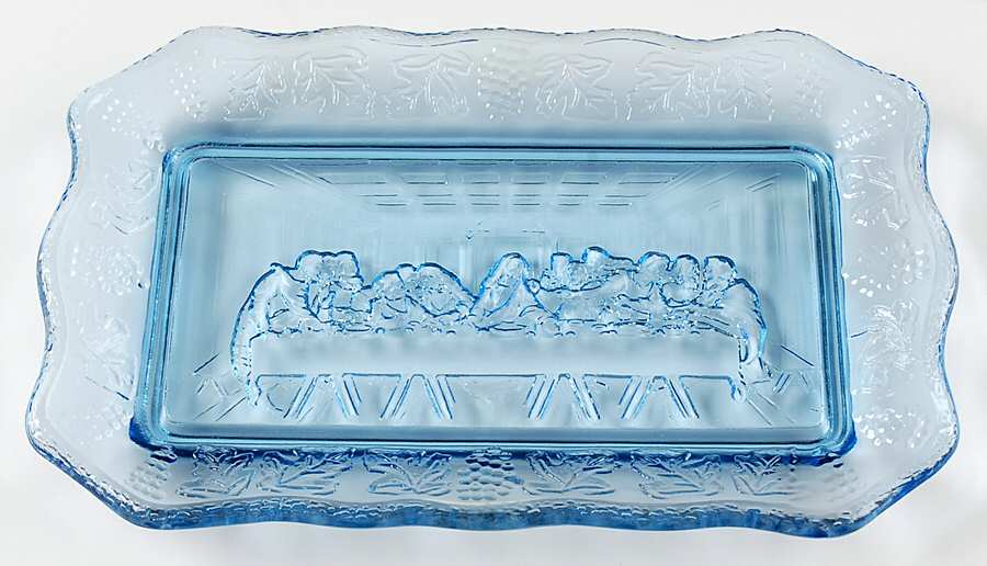 Animals & Figurines Blue Lord's Supper Tray by Tiara-1