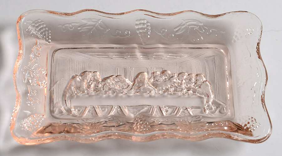 Animals & Figurines Pink Small Lord's Supper Tray by Tiara-1