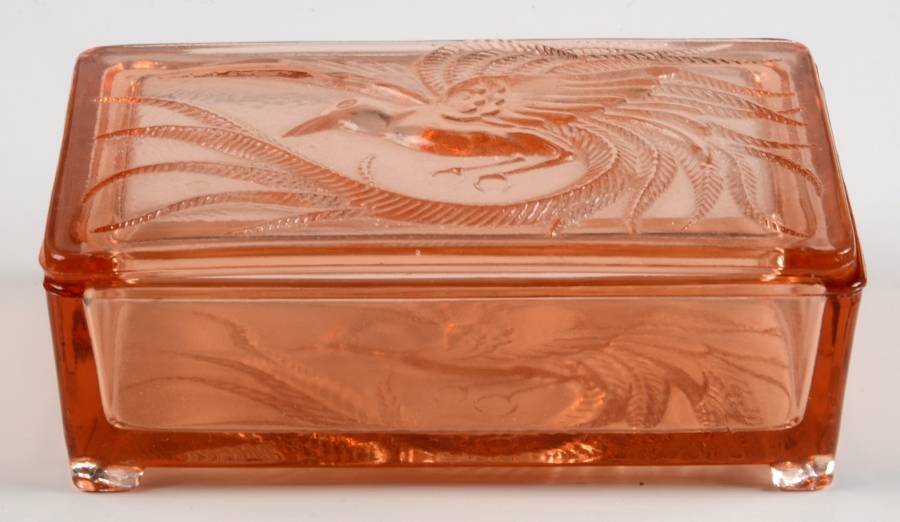 Animals & Figurines Rectangular Jewel Box with Lid by Tiara-1
