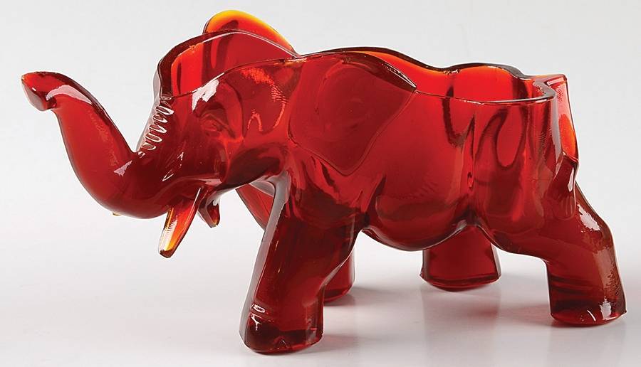 Animals & Figurines Small Elephant, No Lid by Tiara-1