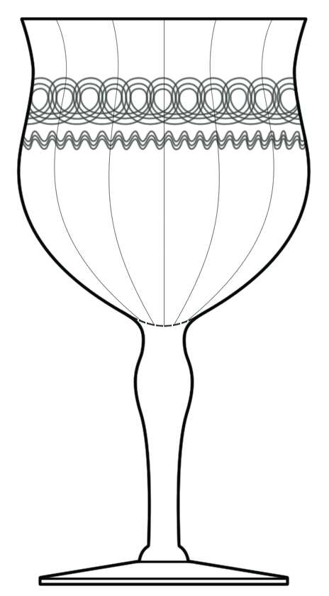 14199-5 Water Goblet by Tiffin-Franciscan-1