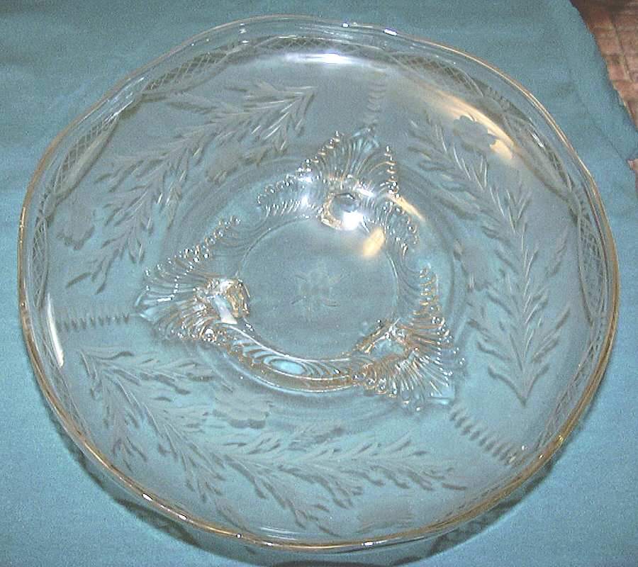 Morocco 11" 3-Toed Footed Bowl by Tiffin-Franciscan-1