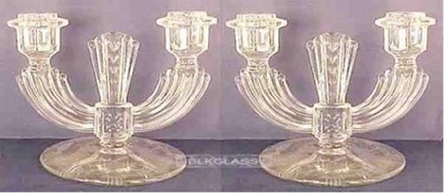 Morocco Double Light Candlestick by Tiffin-Franciscan-1