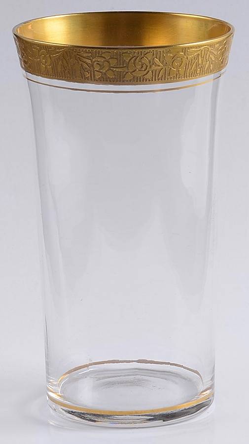 Rambler Rose Clear (Stem 14196, Narrow Optic) 12 Oz Flat Tumbler by Tiffin-Franciscan-1