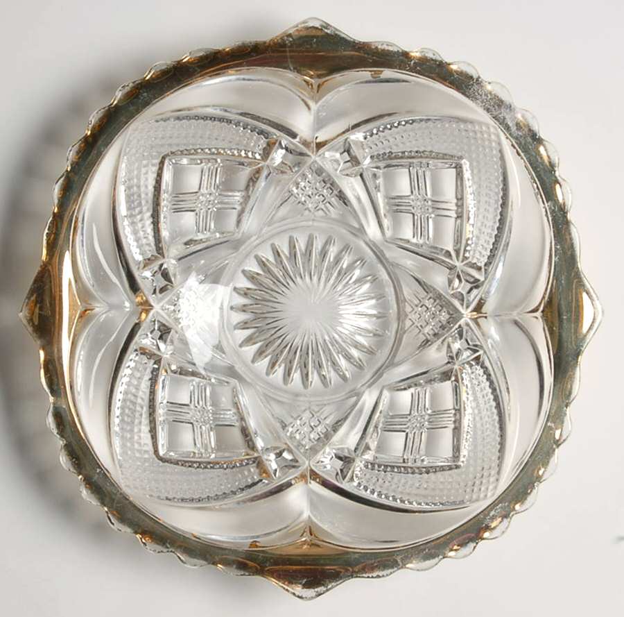 Cornell Gold Lemon Plate by Tarentum-1