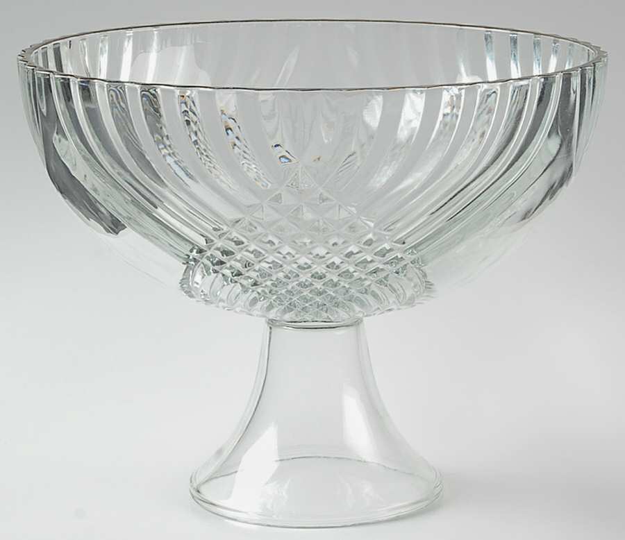 Trillium Gold Footed Bowl by Tiara-1