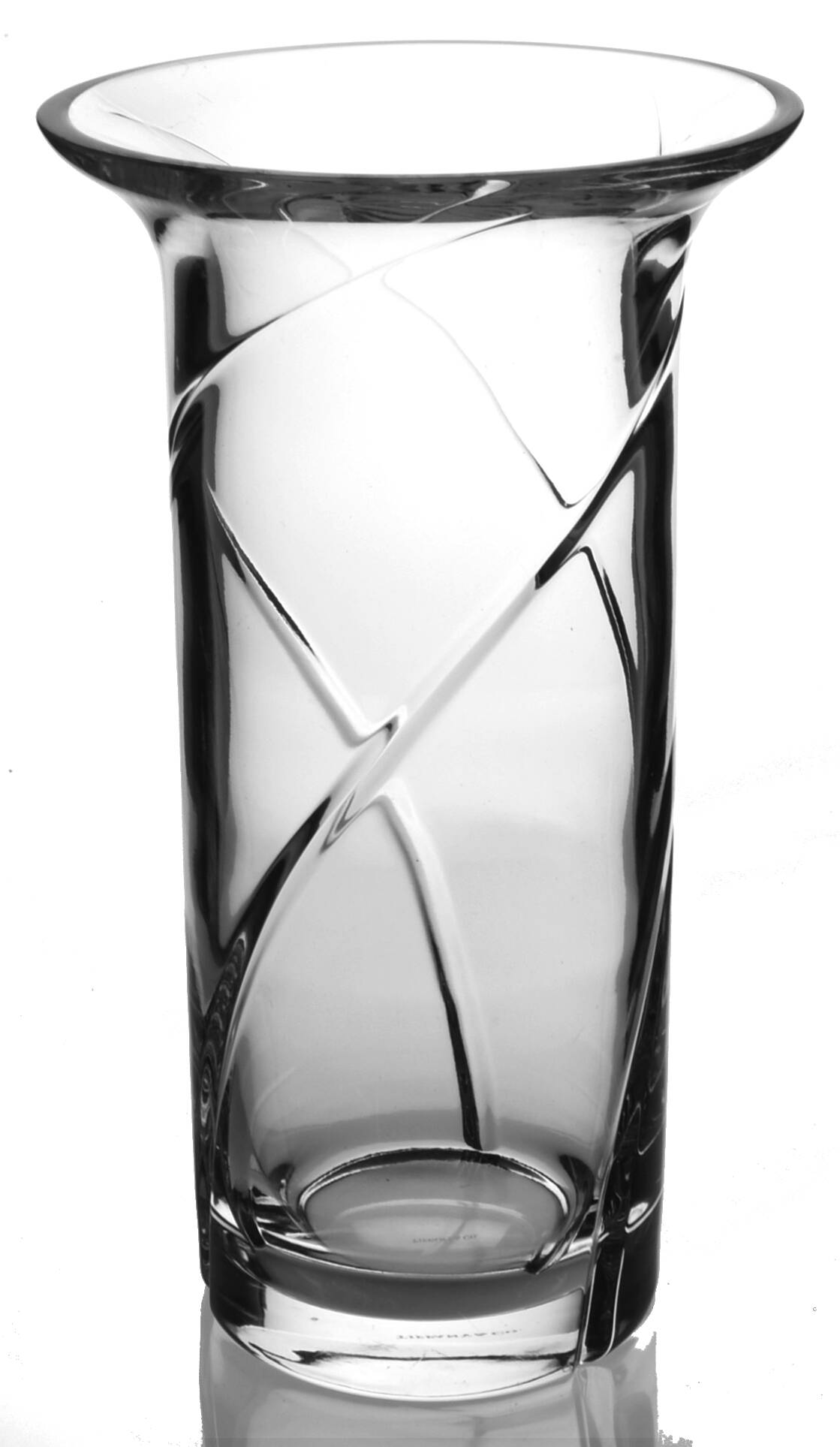 Swirl Optic 10" Flower Vase by Tiffany-1