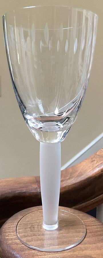 Diamond Water Goblet by Tabla Crystal-1