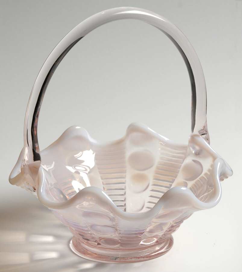 Tea Rose 7" Basket by Tiara-1