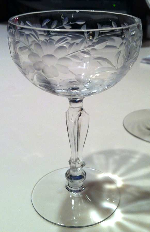 600-1 Champagne/Tall Sherbet by Tiffin-Franciscan-1
