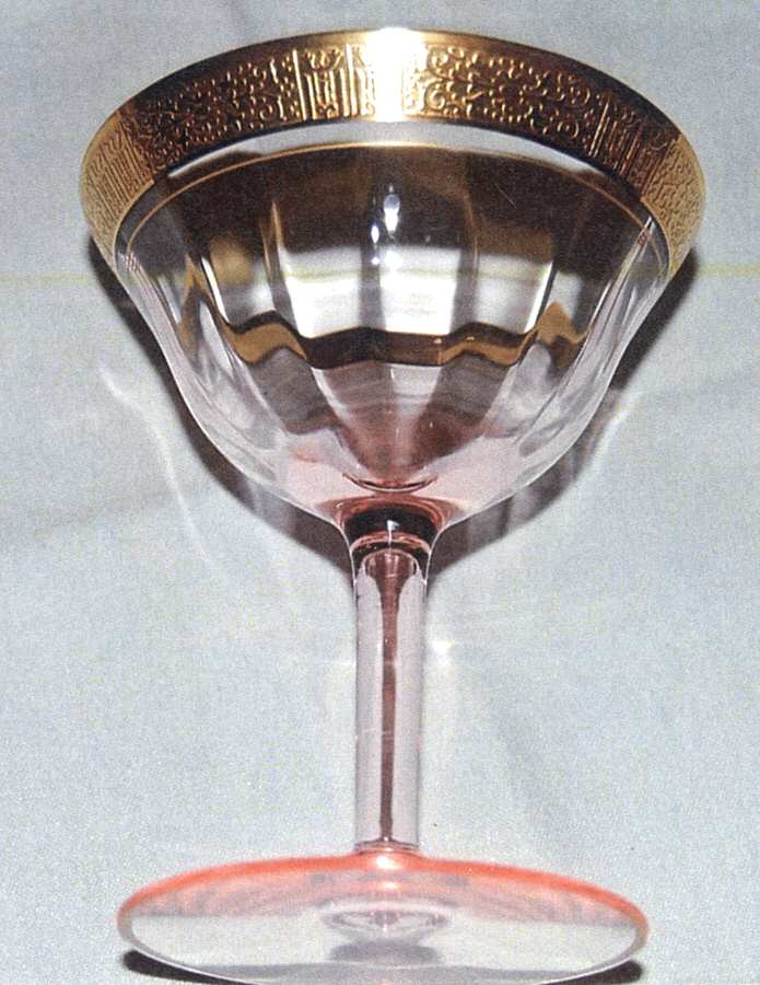 Valencia Pink (Stem 14196) Champagne/Tall Sherbet by Tiffin-Franciscan-1