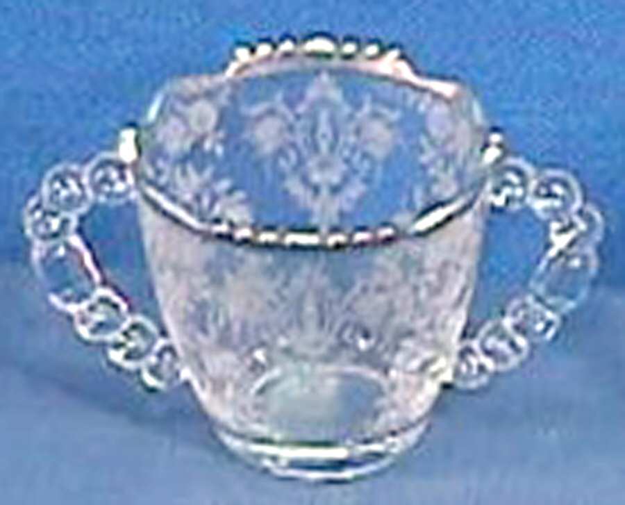 Cherokee Rose Sterling Open Sugar by Tiffin-Franciscan-1