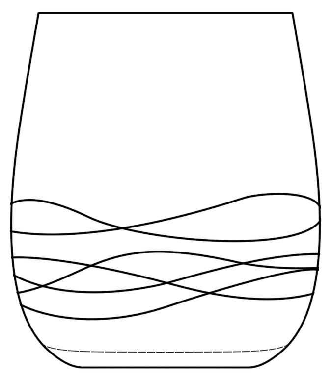 Larissa Stemless Wine by Tag Ltd-1