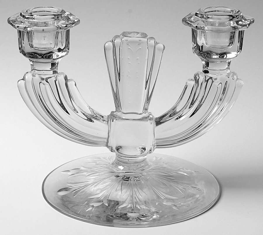 15360-3 Double Light Candlestick by Tiffin-Franciscan-1