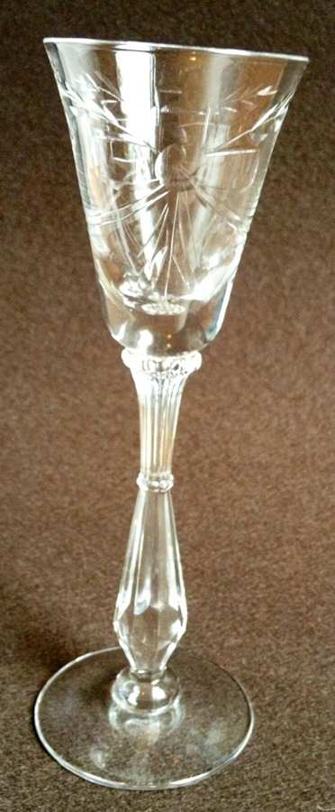 June Beau Water Goblet by Tiffin-Franciscan-1