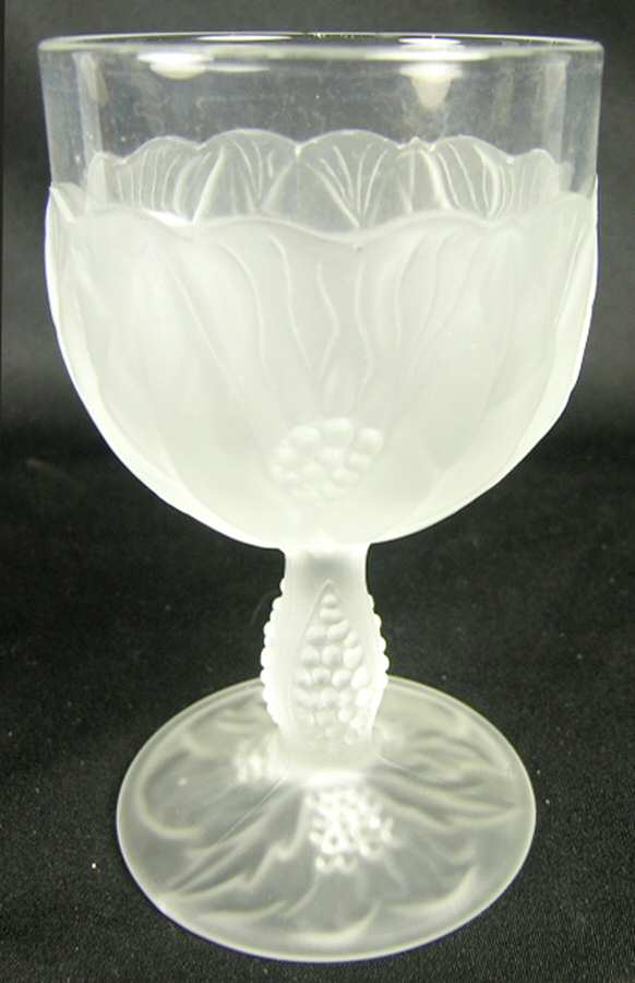 TTC1 Clear Frosted Water Goblet by Taitu-1