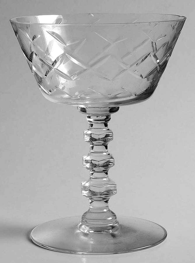 17301-22 Champagne/Tall Sherbet by Tiffin-Franciscan-1
