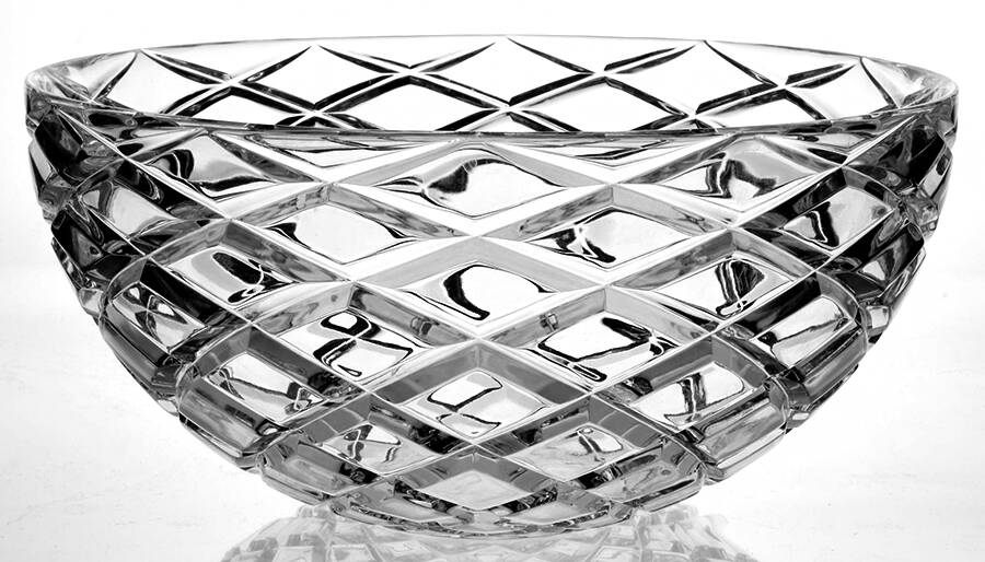 Diamond Cut 10" Round Bowl by Tiffany-1