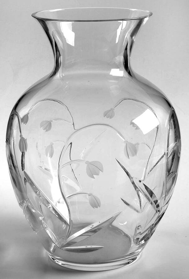 Snowdrop 9" Flower Vase by Tiffany-1