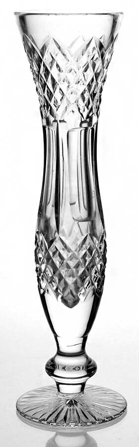 TYR12 8" Bud Vase by Tyrone Crystal-1