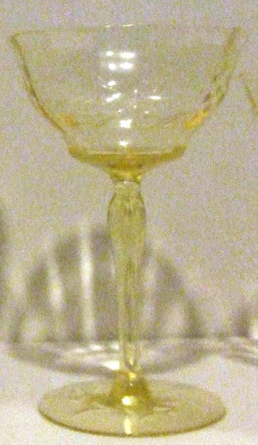 15042-11 Champagne/Tall Sherbet by Tiffin-Franciscan-1