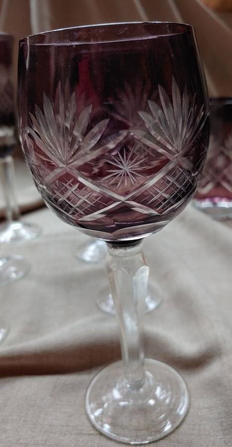 TSZ6 Purple Water Goblet by Three Star Im-Ex Inc-1