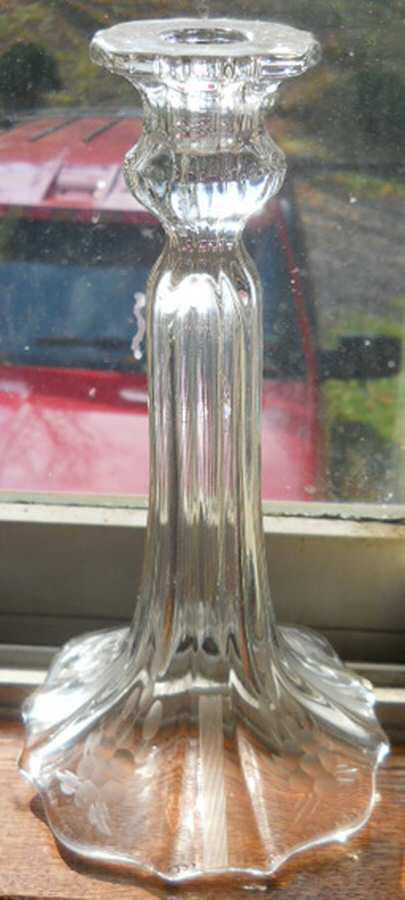 310-1 8" Single Light Candlestick by Tiffin-Franciscan-1