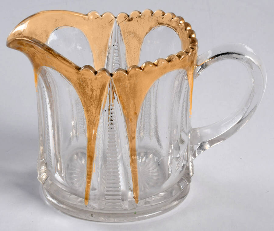 Ladders (Gold Trim) Creamer by Tarentum-1