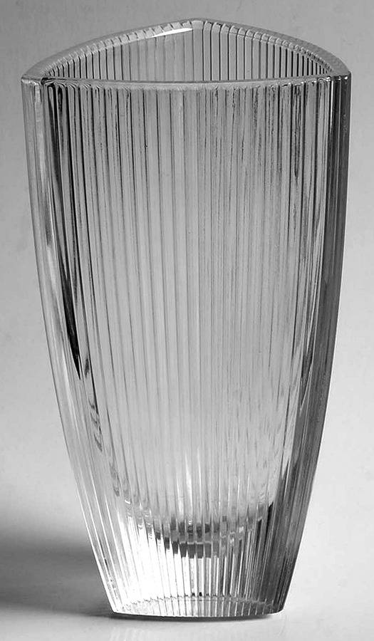 Pinstripe Vertical 7" Flower Vase by Tiffany-1