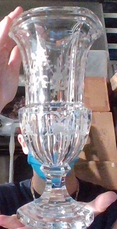 Bedermeier 10" Flower Vase by Tiffany-1