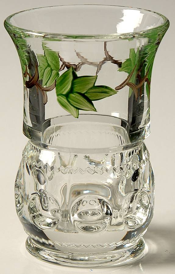 King's Crown-Ivy 4 Oz Flat Tumbler by Tiffin-Franciscan-1