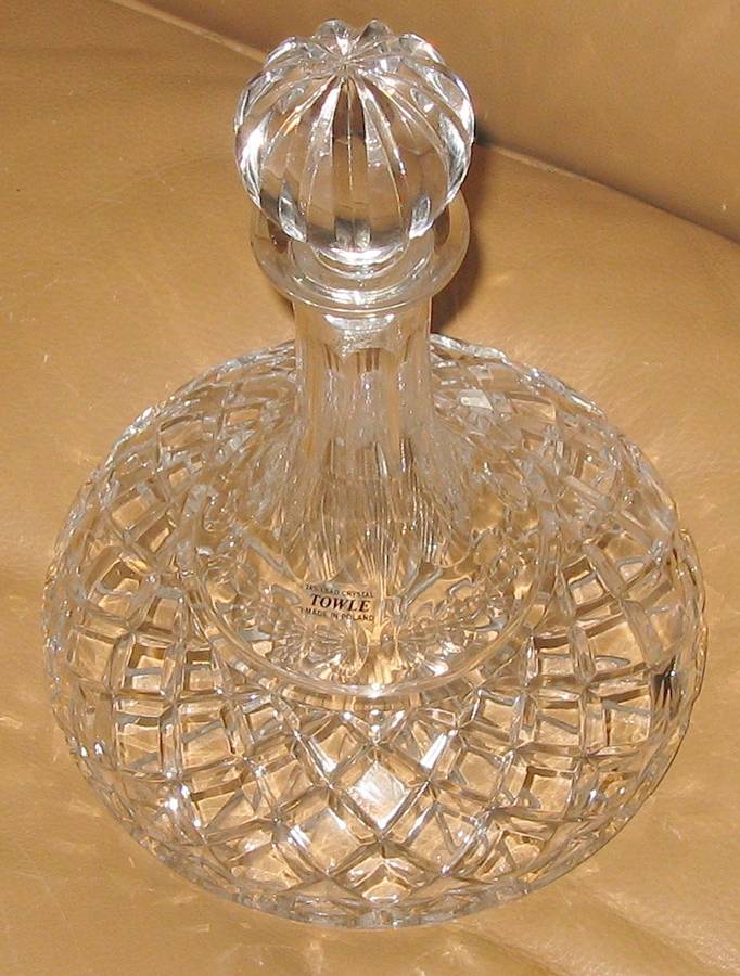 TOC60 Decanter & Stopper by Towle-1