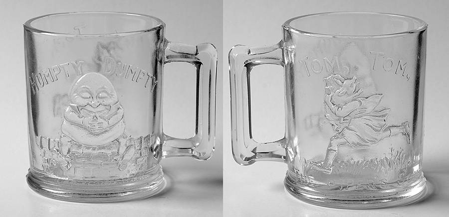 Nursery Rhyme Clear Child's Mug by Tiara-1