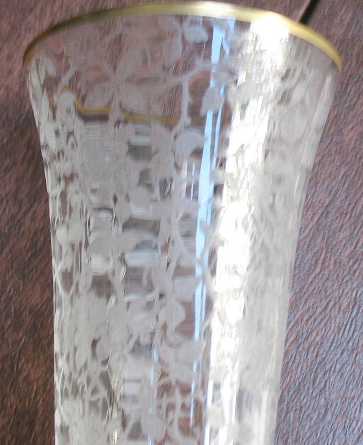 Cerice (Gold Trim) Footed Tumbler by Tiffin-Franciscan-1