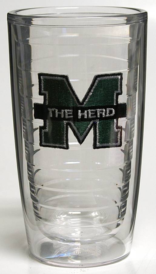 Tumblers and Accessories (Plastic) 16 Oz Collegiate Tumbler by Tervis-1