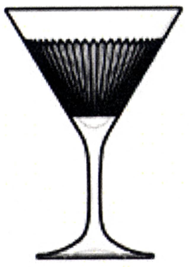 New Vintage Martini Glass by Reed & Barton-1
