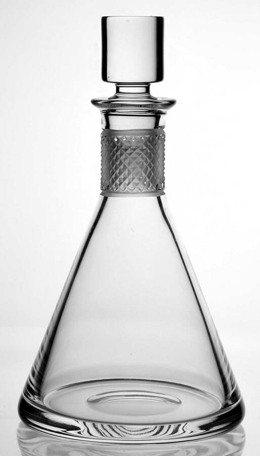 Diamond Point Decanter & Stopper by Tiffany-1